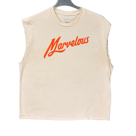 Yung Gravy Other - Yung Gravy Marvelous Tour T-Shirt Mens Cream Muscle Tee Pin Up Graphic 2XL